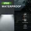 Aolyty Solar Strobe Lights, Outdoor 3 Work Modes, Waterproof Wall