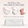 SNS Nails Dipping Powder French Dip Moulding (Mold) for Pink/White