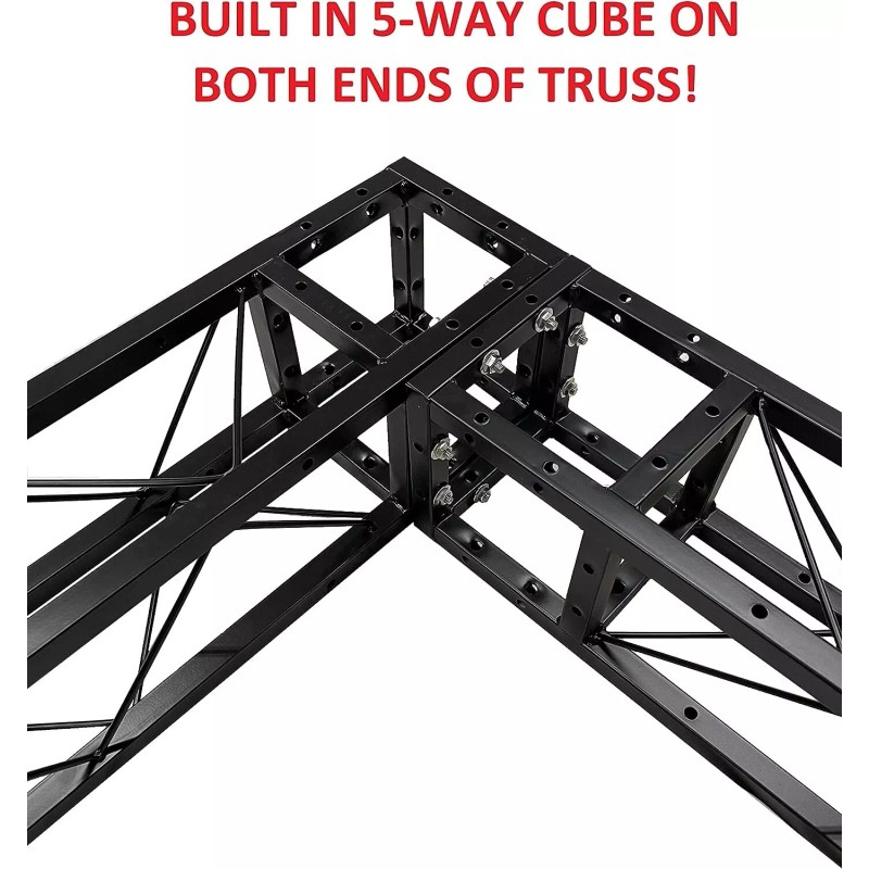 Cedarslink 1.5M (4.92 ft.) Square 120mmx120mm (4.7") Black Trussing Box