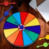 12pcs Arrow Game Spinners, 3.94in 4 Colors Plastic Spinners for
