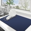 WISELIFE Dish Drying Mat Super Absorbent Drying Mat Large Dish