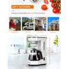 Commercial CHEF 5-Cup Small Drip Coffee Maker with 0.75L Water