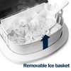EUHOMY Ice Maker Countertop Machine - 26 lbs in 24