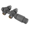 S SIENOC H-Valve Connection Set Centre Connection / Radiator Valves
