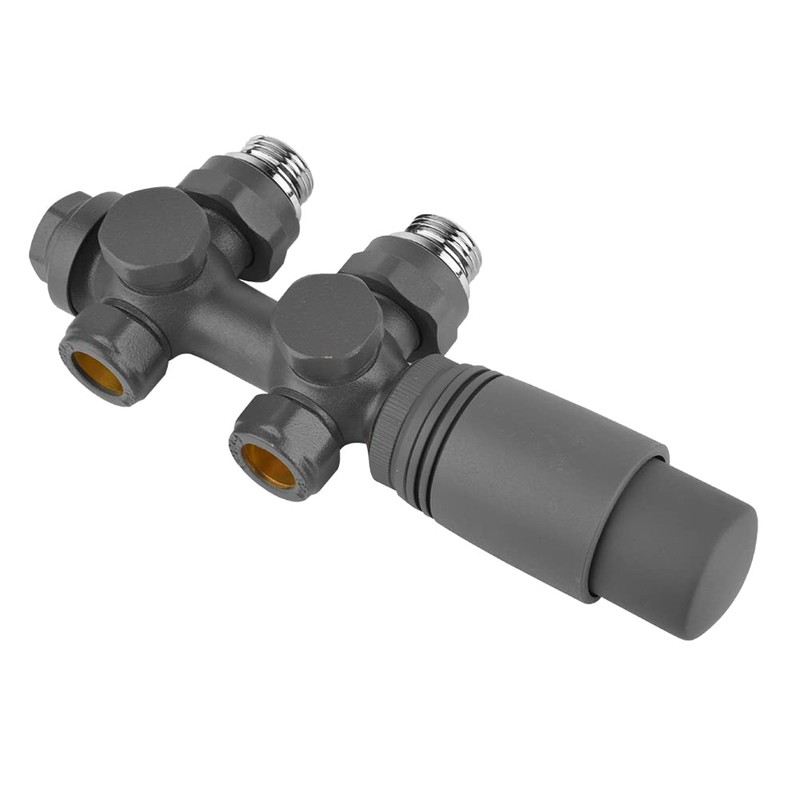 S SIENOC H-Valve Connection Set Centre Connection / Radiator Valves