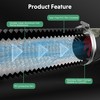Dryer Vent Hose, 4" Insulated Flexible Duct 25FT with 2