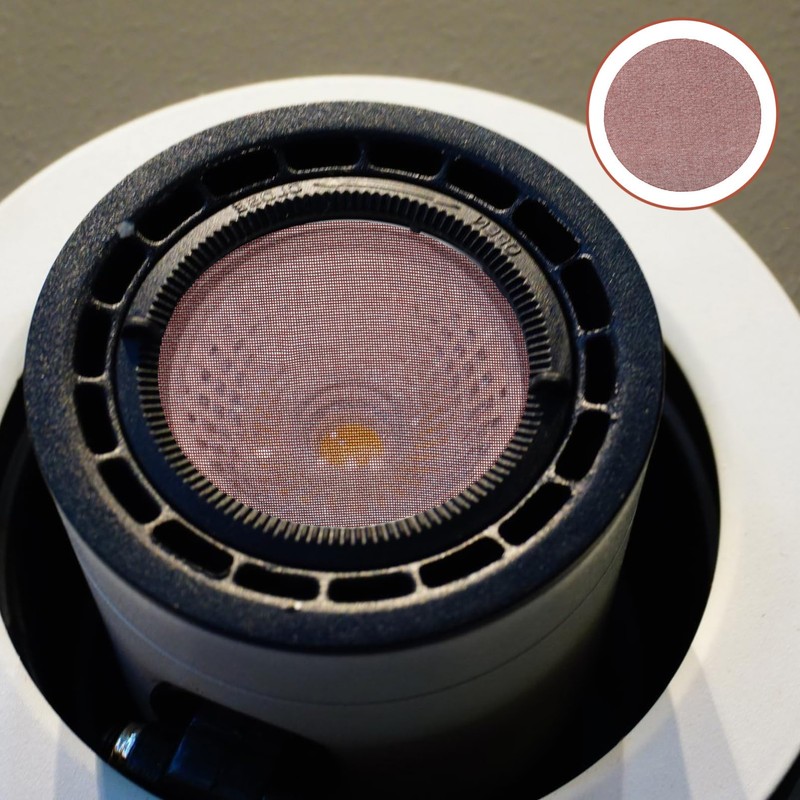 LEDMOMO Lamp Shade Spotlight, 2 Pieces, Diffused Cover, Downlight, Light