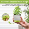 Clear Nursery Pots for Plants,30 Packs 4 inch Plastic Plant