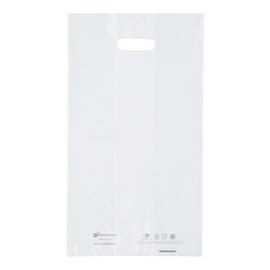 Restaurantware BAGS ONLY: 17.7 x 9.8 x 7.1 Inch To Go Bags 100 Self Standing Take Out Bags - Fits 4 Cup Drink Carrier Premium Clear Plastic Food Bags For To Go Meals Or Drinks