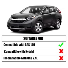 Mud Flaps Engine Guards for Honda CR-V 2017 2018 2019 2020 Front Engine Splash Shield Guards Suitable for CRV Under Engine Cover Directly Replace Original One Black