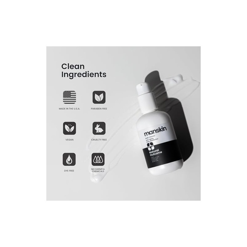 Natural Outcome Man Skin Moisturizer - 118 ml