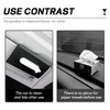 Hbxdeco Car Tissue Holder, Leather Tissue Holder for Car Sun