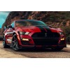 Ford Mustang Shelby GT500 in Red Poster 24x36 inch