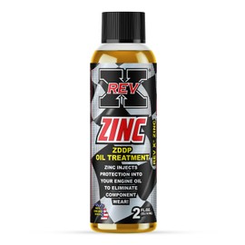 REV-X Zinc ZDDP Oil Additive - 2 fl. oz. (2 Pack)