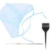 Gorro para mechas, Reutilizable Highlight Cap, con Pinceles para Teñir