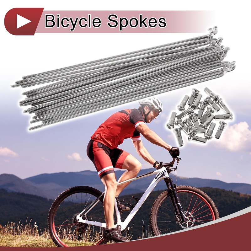 Partuto 20 Set 13G Bicycle Spokes 160mm Bike Wheel Spokes
