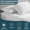 White Queen Sheets Set - 100% Egyptian Cotton Sheets Set