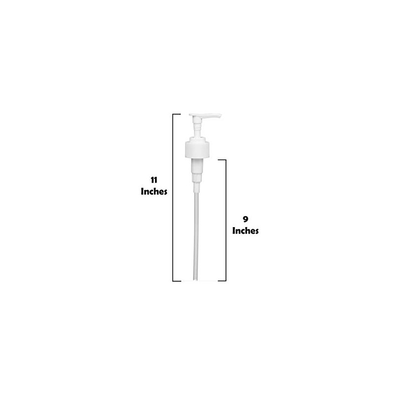 Speak Naturals White Soap and Lotion Pump, Fits Most 32oz
