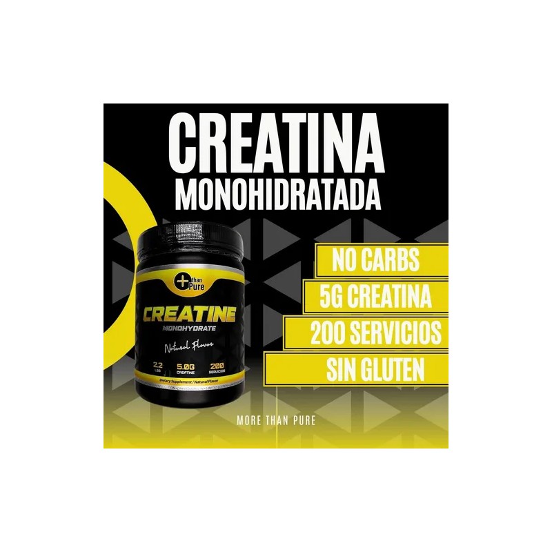Creatina Monohidratada 1kg + Frasco Precursor Testosterona
