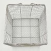 4-098-04 Stainless Steel Square Cleaning Basket, Medium, 7.9 x 7.9