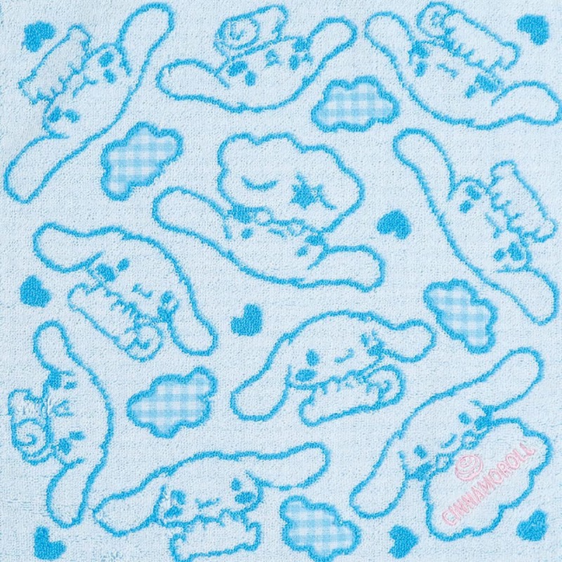 Sanrio 801348 Cinnamoroll Hand Towel, Antibacterial and Deodorizing Treatment