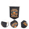 Mipcase Camping Flag Banner Triangle Bunting Decoration Durable Party Banner
