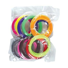 Magic Pen Kids Craft Gift or Classroom Set - Best 3D Printing/Drawing/Doodle Pen (Filament Pack - 15 Colors)