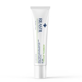 Rilastil Acnestil Active Cream Treatment for Combination Skin Blemishes, Oily and Acne Prone Skin, UVA and UVB Protection, 40 ml