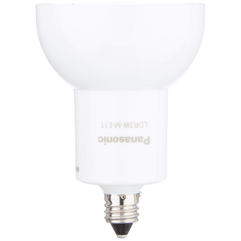 Panasonic LDR3WME11 LED Bulb, E11 Base, White Equivalent (3.4 W),