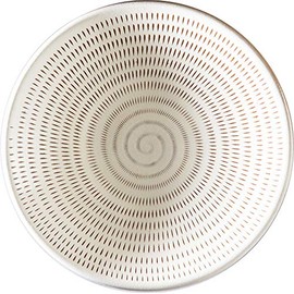 Yamashita Kogei 45025760 Medium Plate, Tobi, Diameter 5.9 x Height 1.4 inches (15 x 3.5 cm), Pebbled Pottery, 5-inch Plate