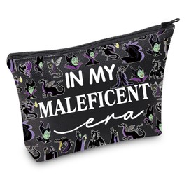 TSOTMO Villain Movie Merch Gift Evil Queen Inspired Cosmetic Bag Gift for Movie Fans Princess Villains Gifts Villains WDW (Mal Bag)