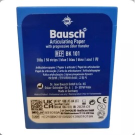 Bausch Papel De Articular Dental Aleman Bausch Bk101