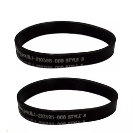 MaxLLTo Replacement 1210395000 Style 3 Vacuum Cleaner Belt for Can Vac Power, 2 Pack