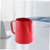 ULTECHNOVO Non Stick Stainless Steel Milk Pourer for Red Frothing
