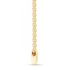 Aria Jewels Minimalistic 14k Yellow Gold Over Sterling Silver Tiny