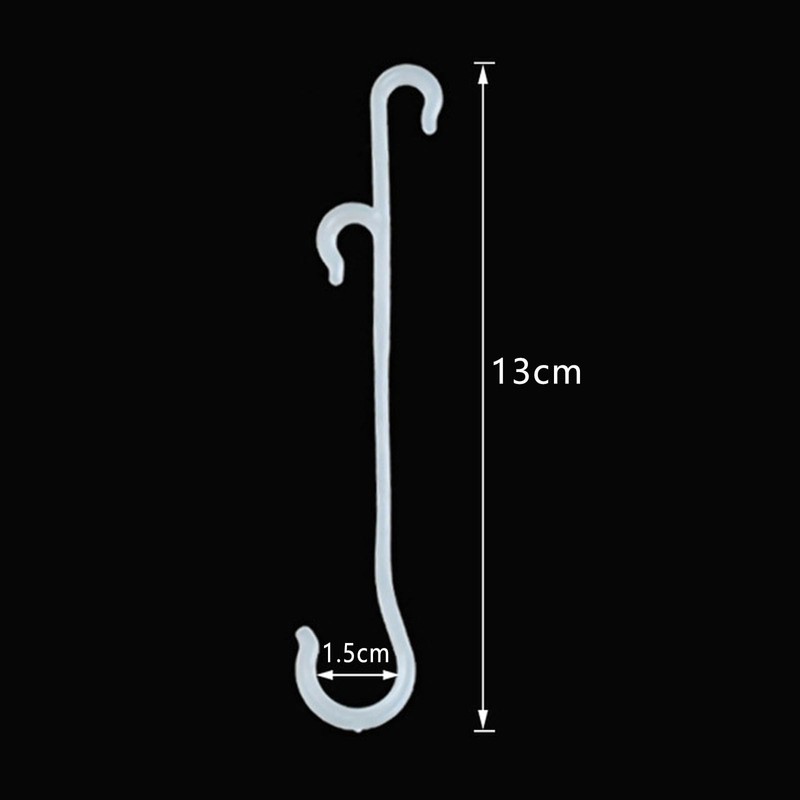 Pack of 150 Tomato Supports Hooks Tomato Plant Support Binder