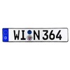 Wiesbaden German License Plate by Z Plates (Rear Plate)