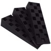 SKIR'CO (Pack of 4) Black Plastic Ridging Wedges 149x45x30mm Leveling
