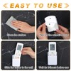 CroBlissful 12 Pcs Remote Control Holders Wall Mount Self Adhesive