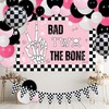 Black Pink 2nd Birthday Party Decorations Bad Two The Bone