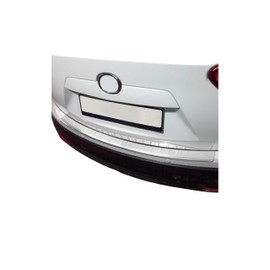 OMAC Rear Bumper Sill Cover Guard for Mazda CX-5 2013-2016 Brushed Stainless Steel