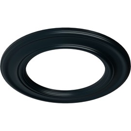 Ekena Millwork CM20HONSF Holmdel Ceiling Medallion, 20 7/8"OD x 12 7/8"ID x 1"P, Hand-Painted Night Shade