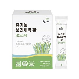 Tojongmaeul 갤러리아 토종마을 유기농 보리새싹환 30스틱 Galleria Native Village Organic Barley Sprout Powder 30 Sticks