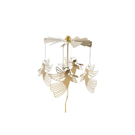 CGB Giftware | Gold Christmas Angel Tealight Spinner | Festive Decoration | Home Decor | Christmas | GB07858