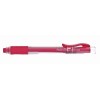 PENTEL Retractable Clic Eraser Grip, Clear Barrel, Hot Pink Eraser