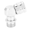 110 Degree Chrome Plated Brass Regulator Swivel Adapter Connector for