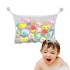 Bath Toy Net, Foldable Bath Net Toy Storage Organiser with