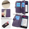 Lacass Case for Jitterbug Smart4,[Cards Theft Scan Protection] Card Holder