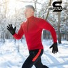 SAWANS Winter Gloves Men Women Touchscreen Running Gloves Non-Slip Grip