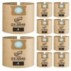 10 Pack DXVA25-4040 Vacuum Bags for DEWALT 4 Gallon Wet/Dry